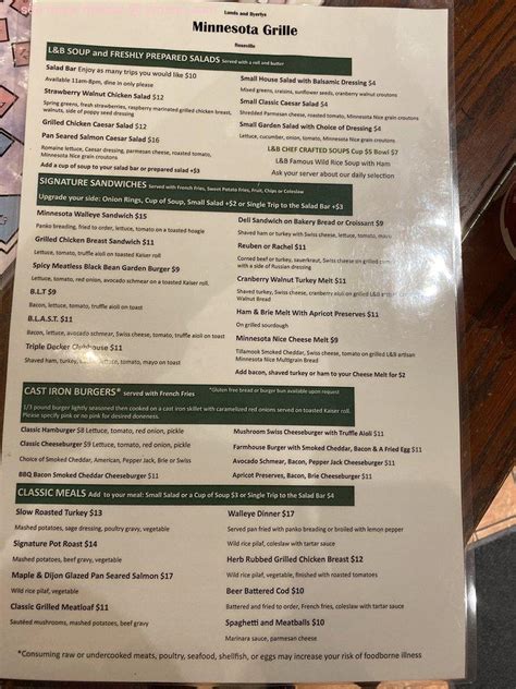 Byerlys roseville - Latest reviews, photos and 👍🏾ratings for Minnesota Grille at 1601 County Rd C West in Roseville - view the menu, ⏰hours, ☎️phone number, ☝address and map. Minnesota Grille ... As part of Lunds/Byerlys in Roseville, always reliable for breakfast and lunches in a broad menu of reasonably priced items. The wild rice soup is the best ...